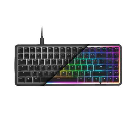 إن زد إكس تي كيبورد فنكشن إيليت ميني TKL سلكية بمفاتيح مغناطيسية للألعاب - أسود