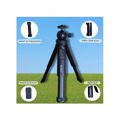 Neepho Selfie Stick With Tripod Np-999S - Black