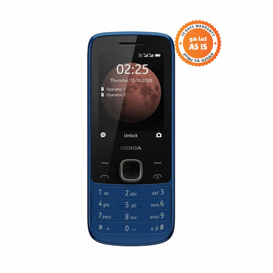 Nokia 225 - TA1279 Dual SIM 4G - Mobile Phone - Classic Blue - ( AS-IS )