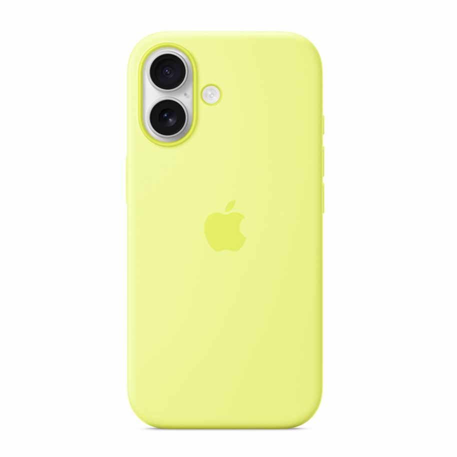 Apple iPhone 17 Silicone Case With MagSafe - Neon Yellow