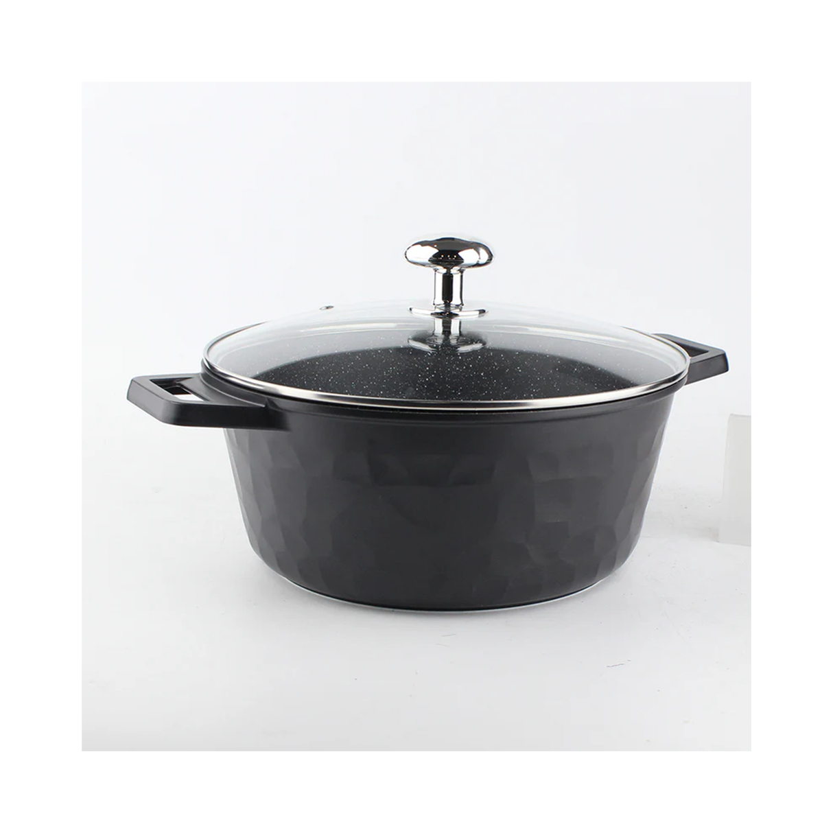 OSFE Granite Cookware Set 12 pcs - Black