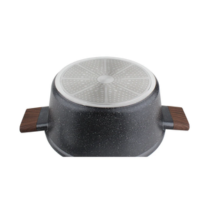 أو إس إف إي طقم أواني طهي رخامية 12 قطعة – أسود