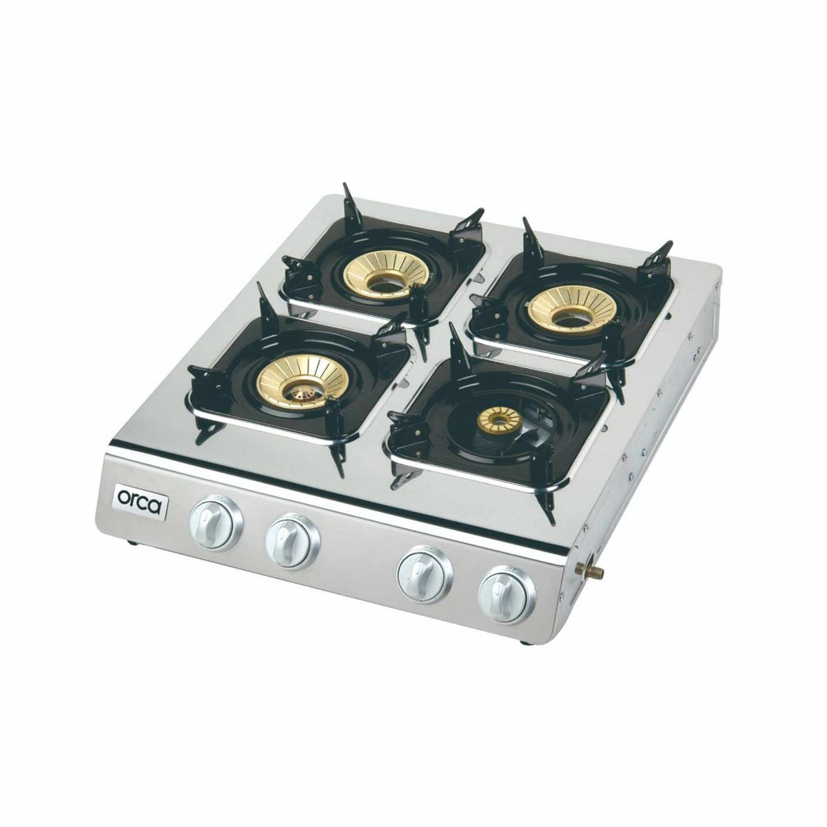 Orca 4 Gas Burner Table Top Stainless Steel - OR-TTB-4BSST