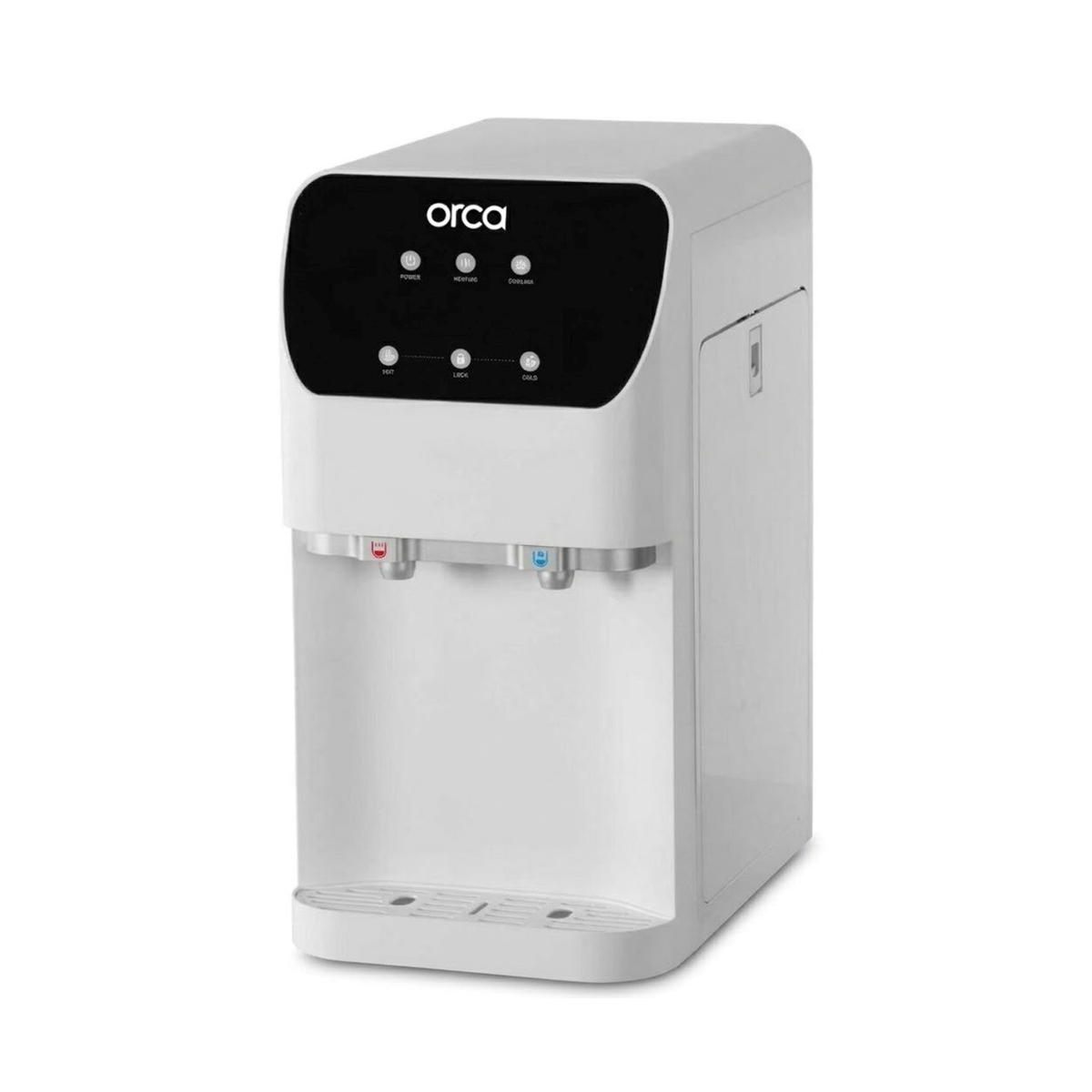 Orca 2-in-1 Table Top Water Dispenser with Direct Connection, White - OR-RO-STR-788