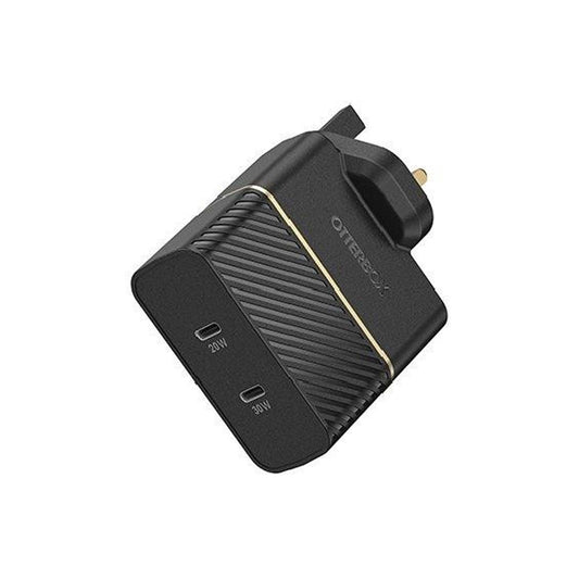 OtterBox UK Wall Charger 50W - 1X USB-C 30W + 1X USB-C 20W USB-PD