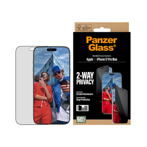 PanzerGlass Privacy Screen iPhone 17 Pro Max 6.9 Inch Ultra