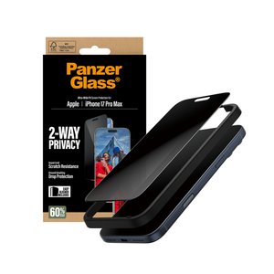 PanzerGlass Privacy Screen iPhone 17 Air 6.6 Inch Ultra