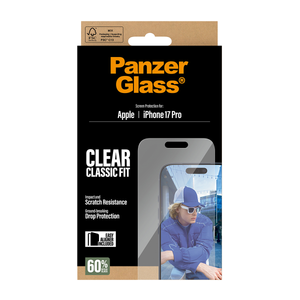 PanzerGlass Screen 6.3 Inch iPhone 17 Pro Classic