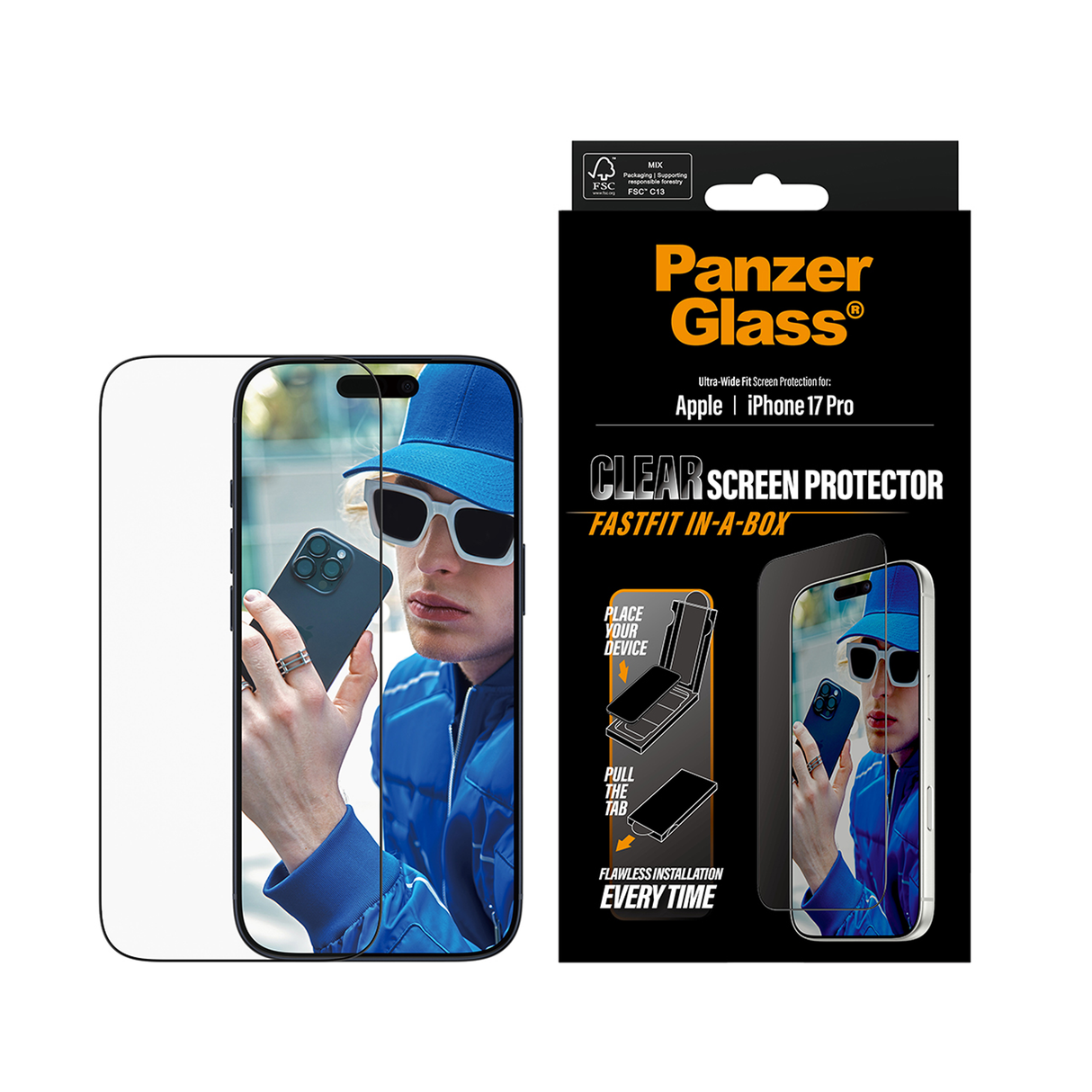 PanzerGlass Screen iPhone 17 Pro 6.3 Inch Ultra