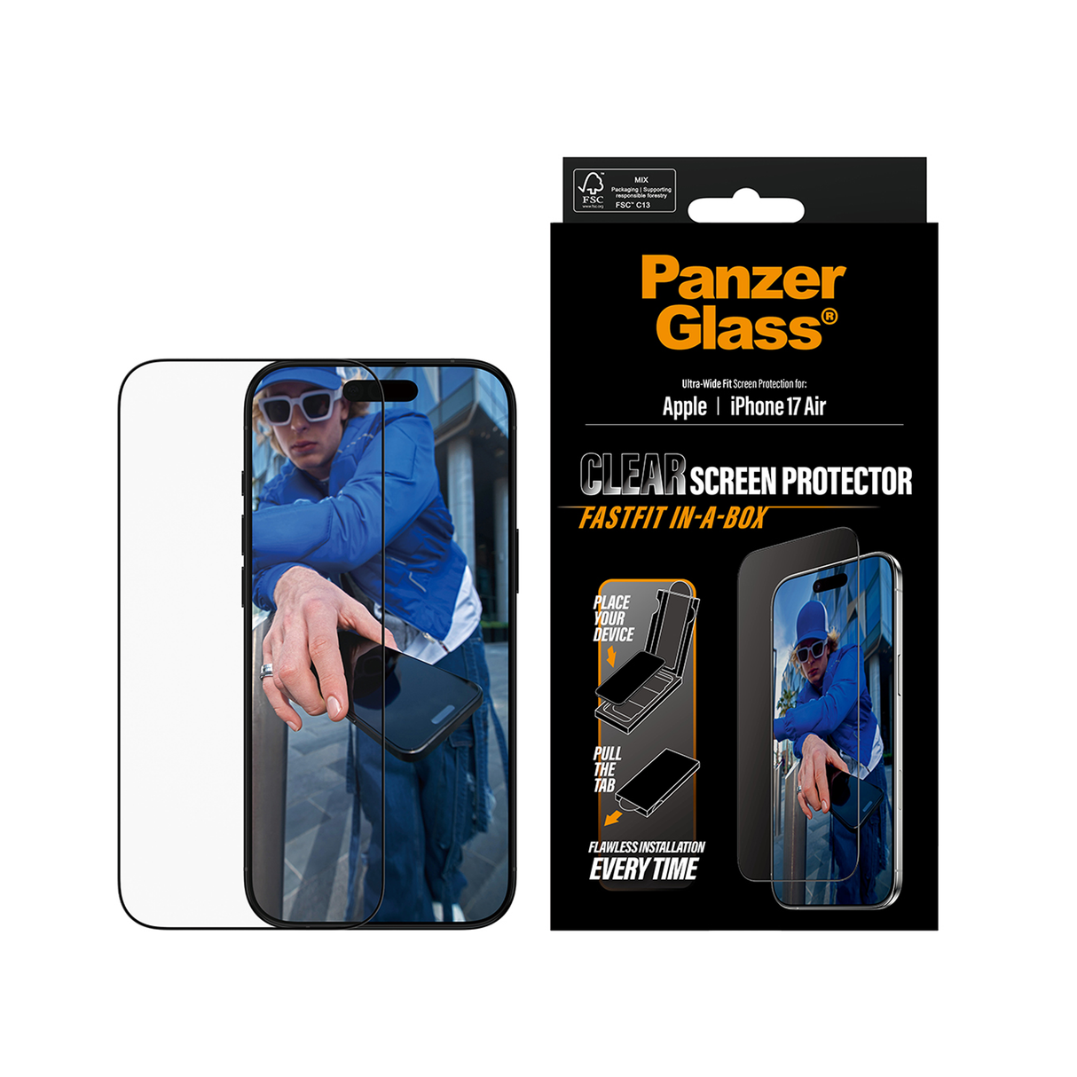 PanzerGlass Screen iPhone 17 Air 6.6 Inch Ultra
