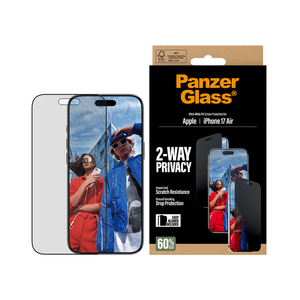 PanzerGlass Privacy Screen iPhone 17 Air 6.6 Inch Ultra