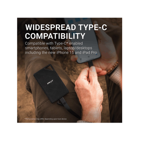 PNY RP60 1TB USB 3.2 Gen 2x2 Type-C Portable SSD
