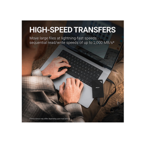 PNY RP60 1TB USB 3.2 Gen 2x2 Type-C Portable SSD