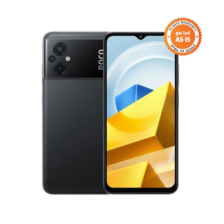 POCO M5 - 6GB - 128GB - Mobile Phone - Black (AS-IS) Open Box - Zayoom