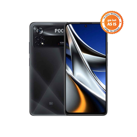 POCO X4 Pro - 5G - 8GB - 256GB - Mobile Phone - Black (AS-IS) Open Box