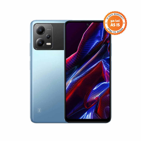 POCO X5 - 5G - 8GB RAM - 256GB ROM - Mobile Phone - Blue (AS-IS) - Open Box - Zayoom