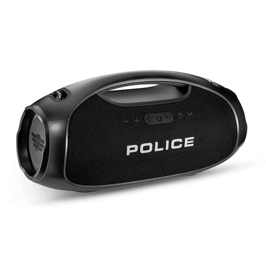 Police Boombox Speaker - Black