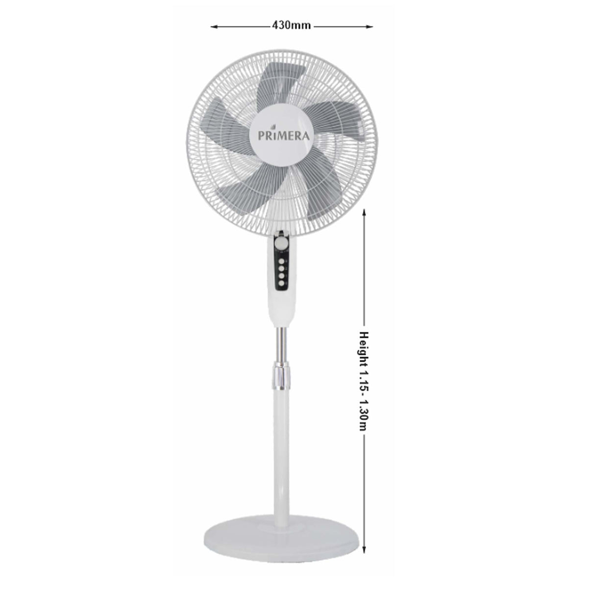 PRiMERA TEMPO 16 Inch Stand Fan - Zayoom