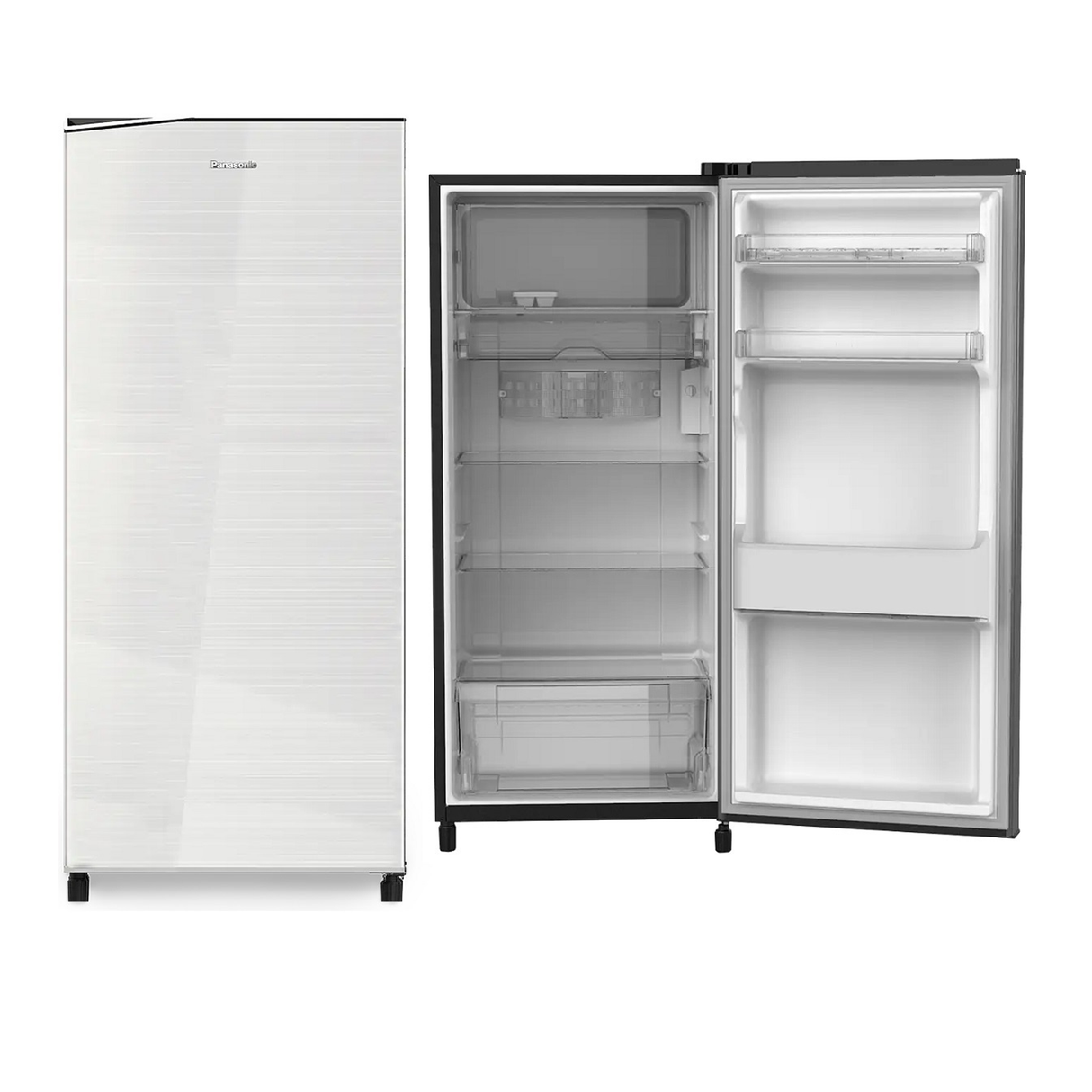 باناسونيك ثلاجة باب واحد بسعة 155 لتر  –  فضي