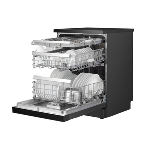 Panasonic 15 Place Dishwasher With 11 Programs And Self-Cleaning Function - Black