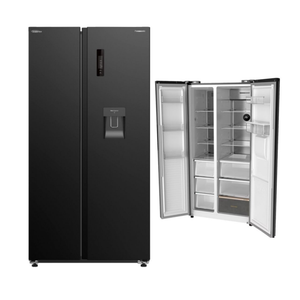 Panasonic Side By Side Refrigerator 610 Liters - Black