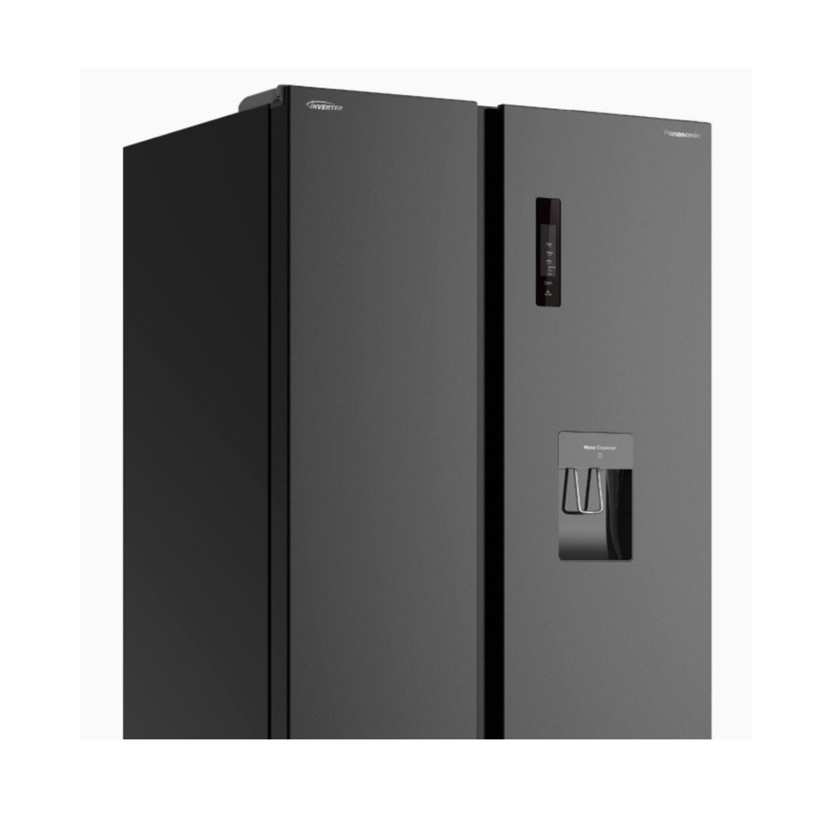 Panasonic Side By Side Refrigerator 610 Liters - Black