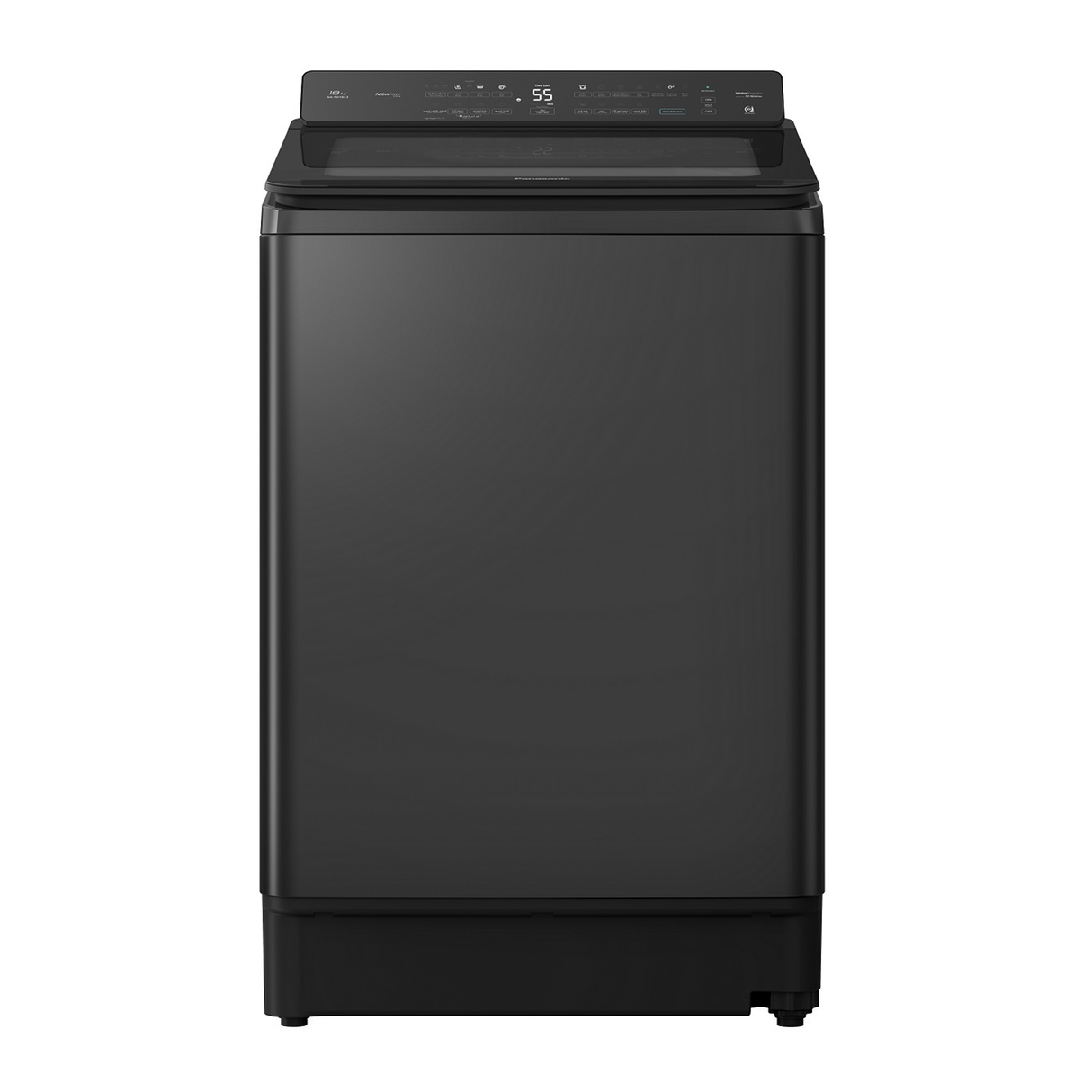 Panasonic Top Load Washer 18kg 10 Program - Black