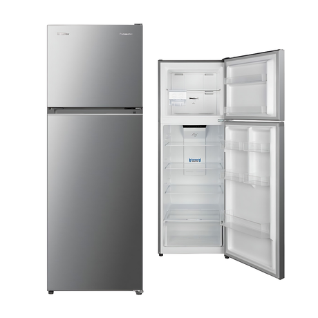 Panasonic Top Mount Freezer Refrigerator 201 Liters - Silver - NR-BC24VSSKW