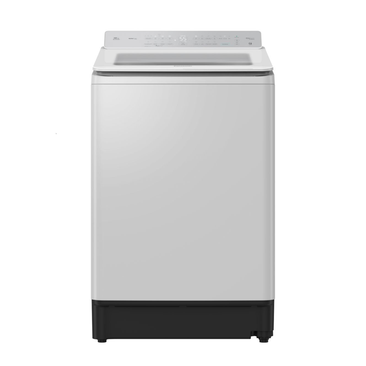 Panasonic Washer Top Load 16KG 10 Programs - Light Grey