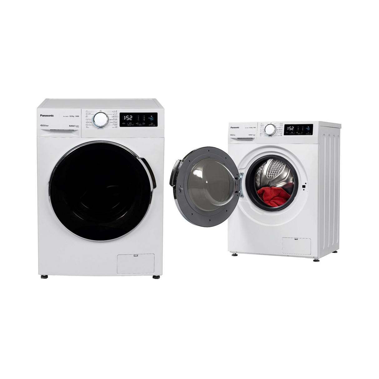 Panasonic Front Load 8Kg Washing Machine - White - Zayoom