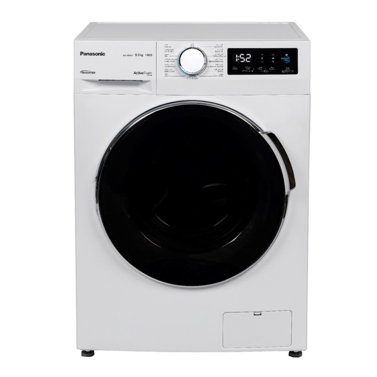 Panasonic Front Load 9Kg Washing Machine - White - Zayoom