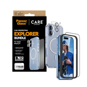 PanzerGlass CARE Explorer 3-in-1 Flagship Bundle iPhone 17 - 6.3 Inch
