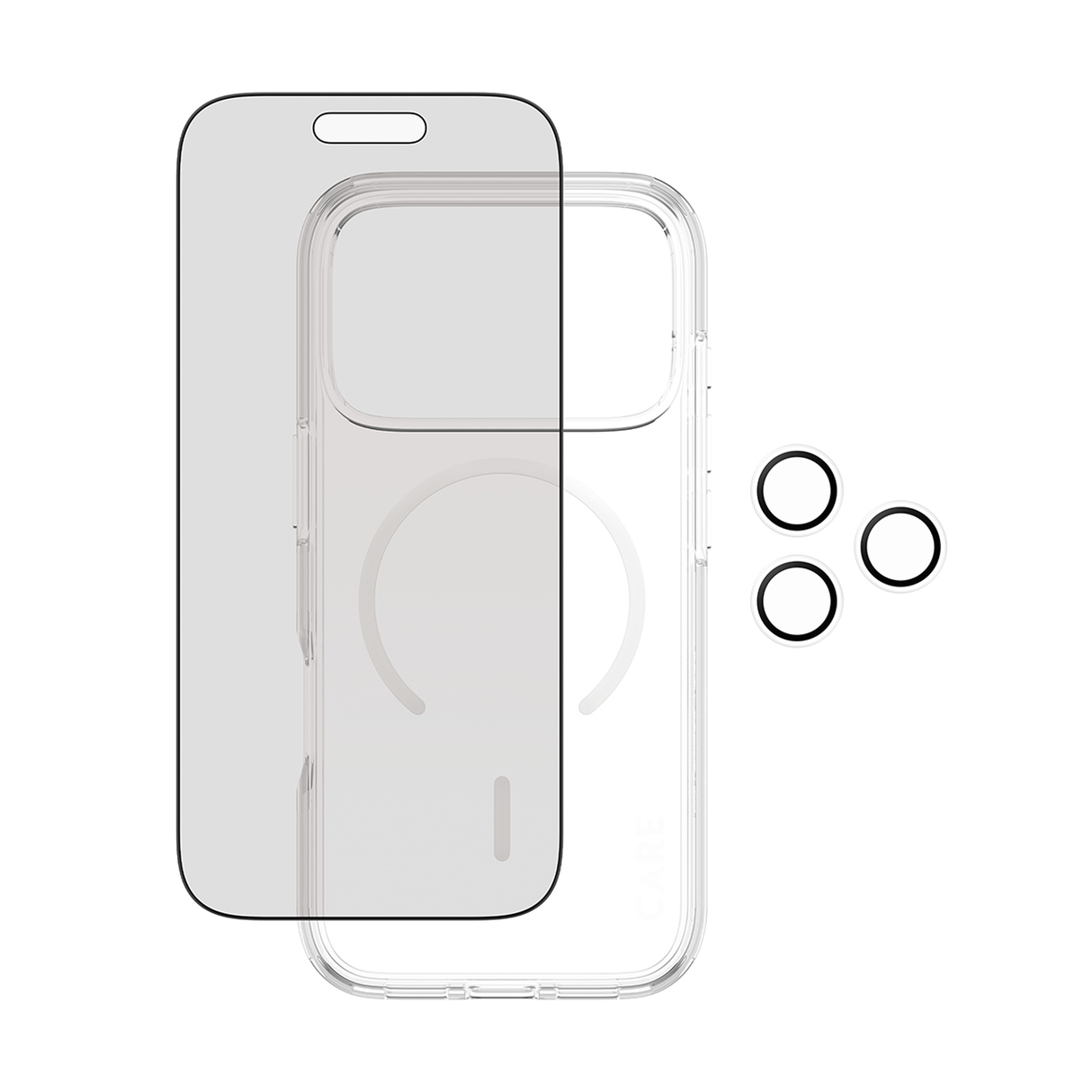 PanzerGlass CARE Explorer PG 3-in-1 Privacy Bundle iPhone 17 Pro 6.3 Inch