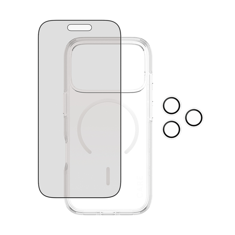 PanzerGlass CARE Explorer PG 3-in-1 Privacy Bundle iPhone 17 Pro 6.3 Inch