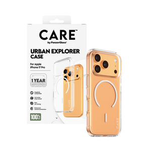 PanzerGlass CARE Case Transparent MS iPhone 17 Pro 6.3 Inch
