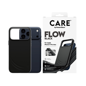 PanzerGlass CARE Feature FLOW Black Case MagSafe iPhone 17 Pro Max 6.9 Inch