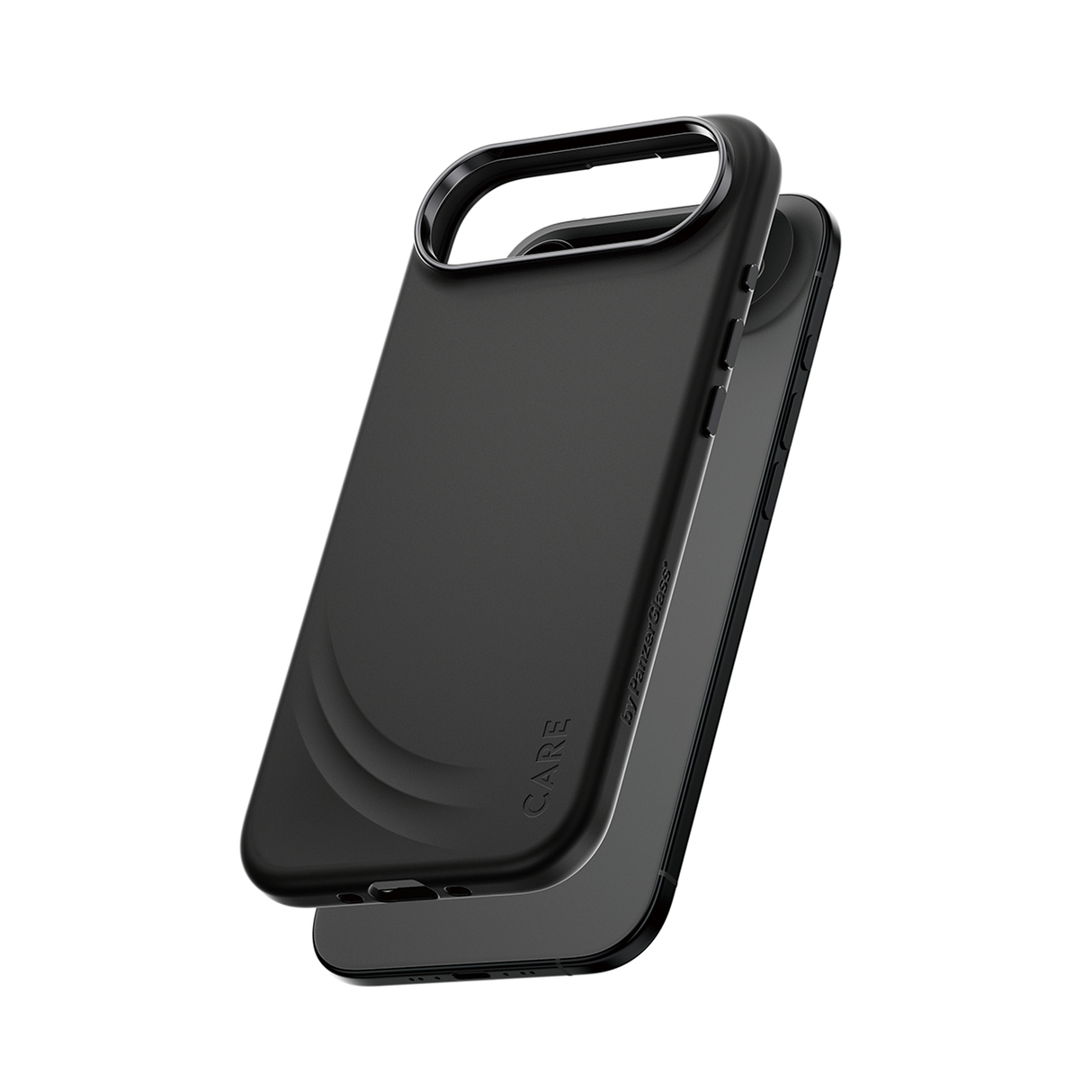 بانزر جلاس كير فيتشر فلو كفر ماجسيف متوافق مع آيفون 17 اير- ‎6.3 بوصة - اسود