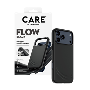 PanzerGlass CARE Feature FLOW Black Case MagSafe iPhone 17 Pro Max 6.9 Inch