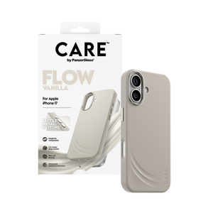 PanzerGlass CARE Feature FLOW Vanilla Case MagSafe iPhone 17 - 6.3 Inch