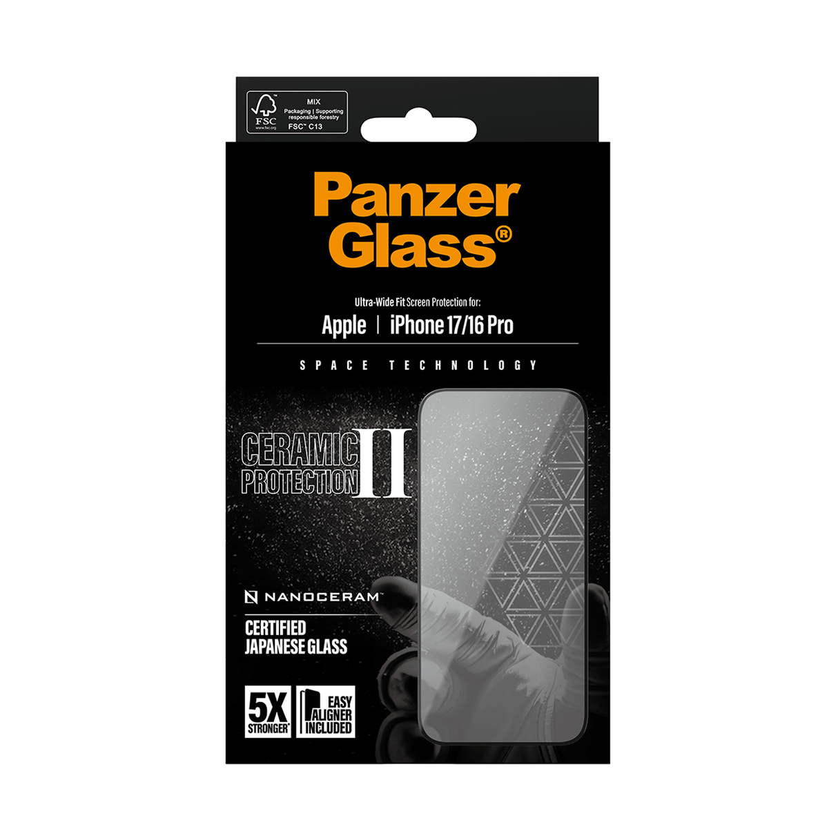 PanzerGlass Ceramic II Screen iPhone 17 - 6.3 Inch Ultra