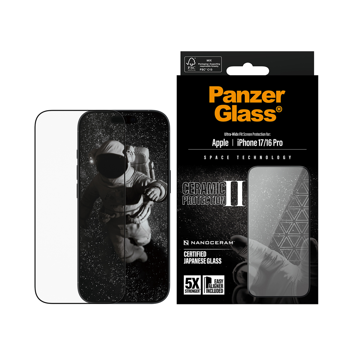 PanzerGlass Ceramic II Screen iPhone 17 - 6.3 Inch Ultra