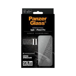 PanzerGlass Ceramic II Screen iPhone 17 Pro 6.3 Inch Ultra