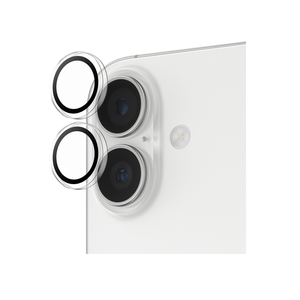 بانزر جلاس هووبز عدسة كاميرا شفافة متوافقة مع آيفون 17 - 6.3 بوصة