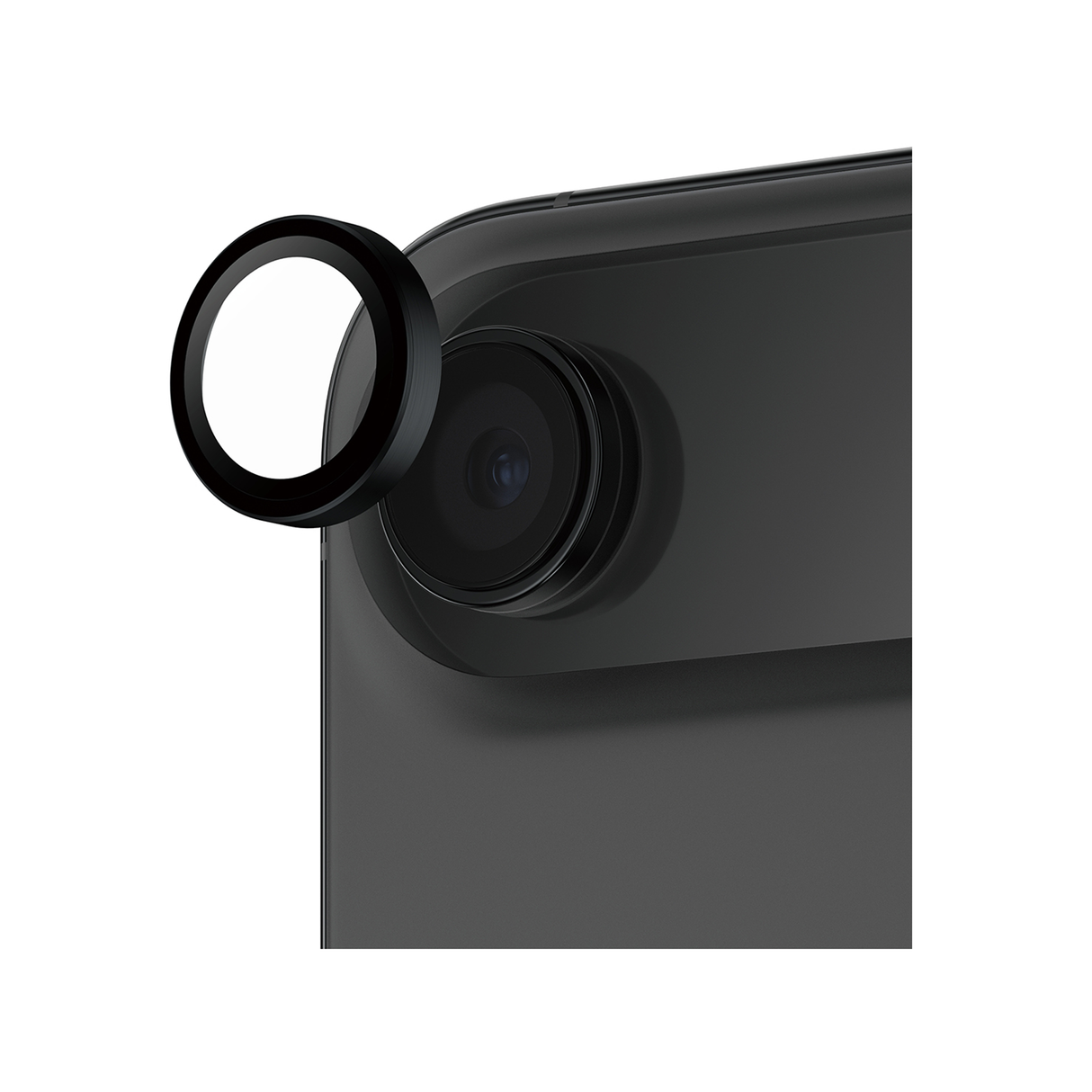 بانزر جلاس هووبز بلاك عدسة كاميرا متوافقة مع آيفون 17 إير 6.6 بوصة