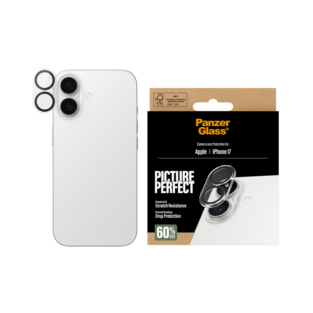 PanzerGlass Picper Camera Lens iPhone 17 - 6.3 Inch