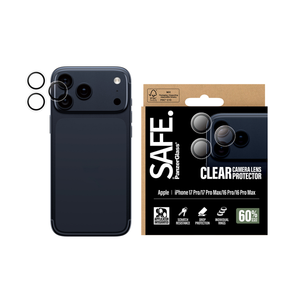 PanzerGlass SAFE Camera Lens Transparent iPhone 17 Pro/Pro Max 6.3/6.9 Inch