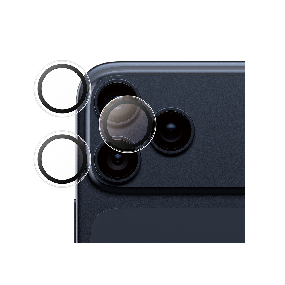 PanzerGlass SAFE Camera Lens Transparent iPhone 17 Pro/Pro Max 6.3/6.9 Inch