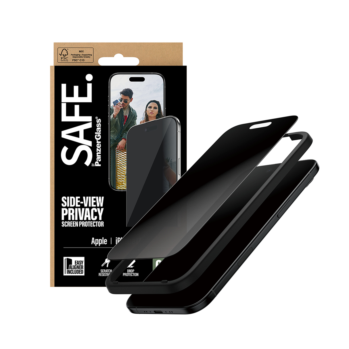 PanzerGlass SAFE Screen Privacy iPhone 17 Air 6.6 Inch Ultra