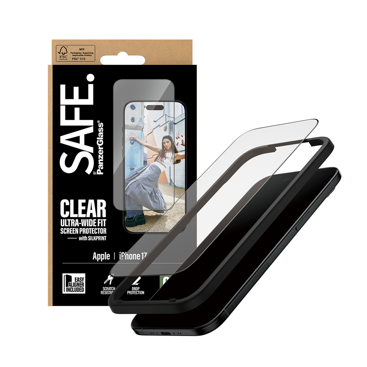 PanzerGlass SAFE Screen iPhone 17 Air 6.6 Inch Ultra