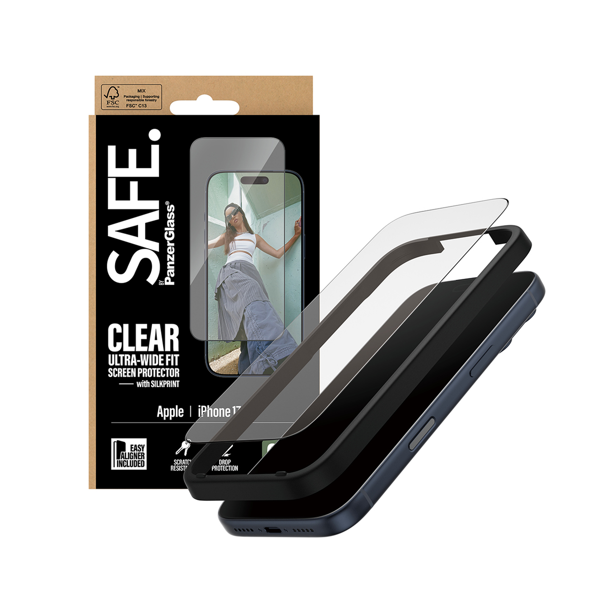 PanzerGlass SAFE Screen iPhone 17 Pro 6.3 Inch Ultra